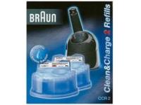 Recharge lotion nettoyante braun ccr2 pour les clean & charge (x2) - ref 5331707 pour 13€