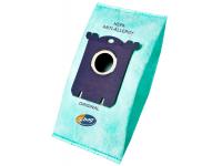 Sac aspirateur e206 b - s-bag clinic anti-allergy synthétique (x4sacs) pour 8€