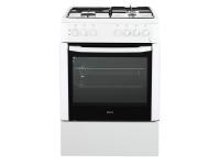 Cuisinière mixte 60cm beko css63110dw blanche - 5 € de remise : code basket5