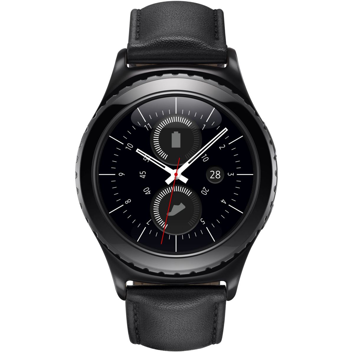 Montre connectée samsung gear s2 classic noire - livraison offerte : code livdom (photo) Montre connectée samsung gear s2 classic noire - livraison offerte : code livdom (photo)