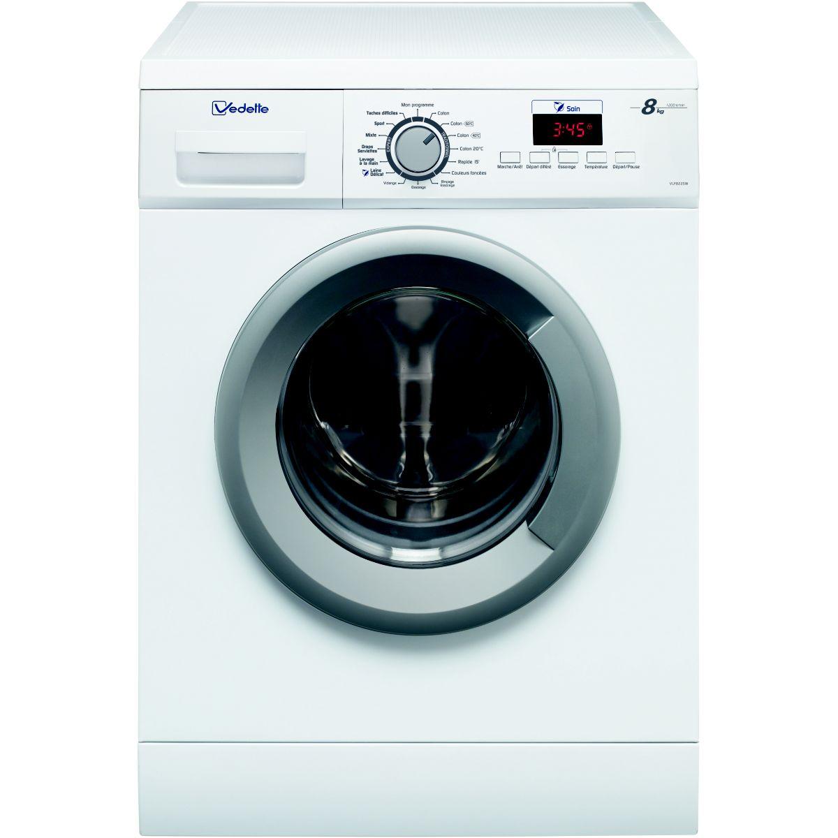 Lave-linge frontal vedette vlf 822sw - 2% de remise immédiate avec le code : cool2 (photo) Lave-linge frontal vedette vlf 822sw - 2% de remise immédiate avec le code : cool2 (photo)