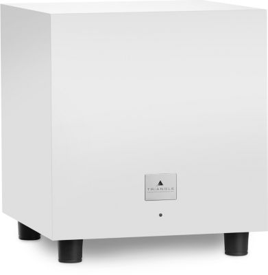 Caisson de basse triangle tales 340 blanc - livraison offerte : code livprem (photo) Caisson de basse triangle tales 340 blanc - livraison offerte : code livprem (photo)