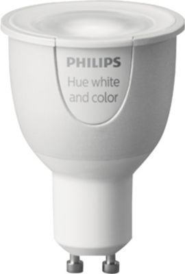 Ampoule connectable philips hue spot gu10 6.5w white & colors - livraison offerte : code liv (photo) Ampoule connectable philips hue spot gu10 6.5w white & colors - livraison offerte : code liv (photo)