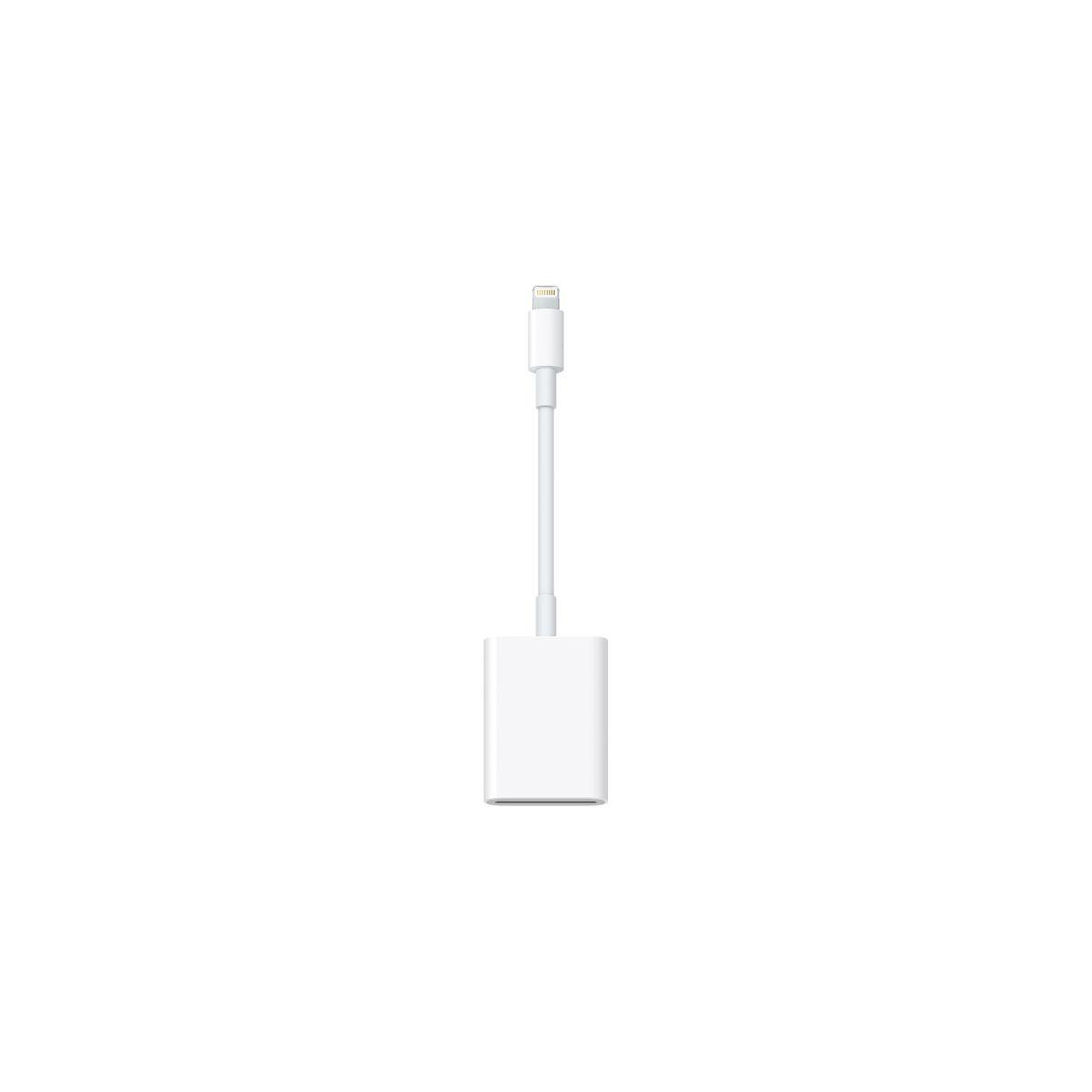 Adaptateur apple lightning -lect carte s (photo) Adaptateur apple lightning -lect carte s (photo)