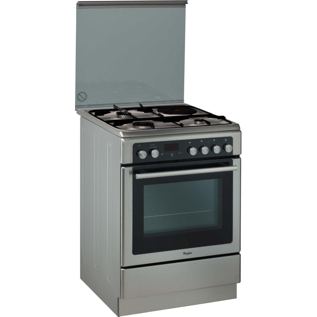 Cuisinière mixte whirlpool axmt 6434/ix - 20% de remise : code gam20 (photo) Cuisinière mixte whirlpool axmt 6434/ix - 20% de remise : code gam20 (photo)