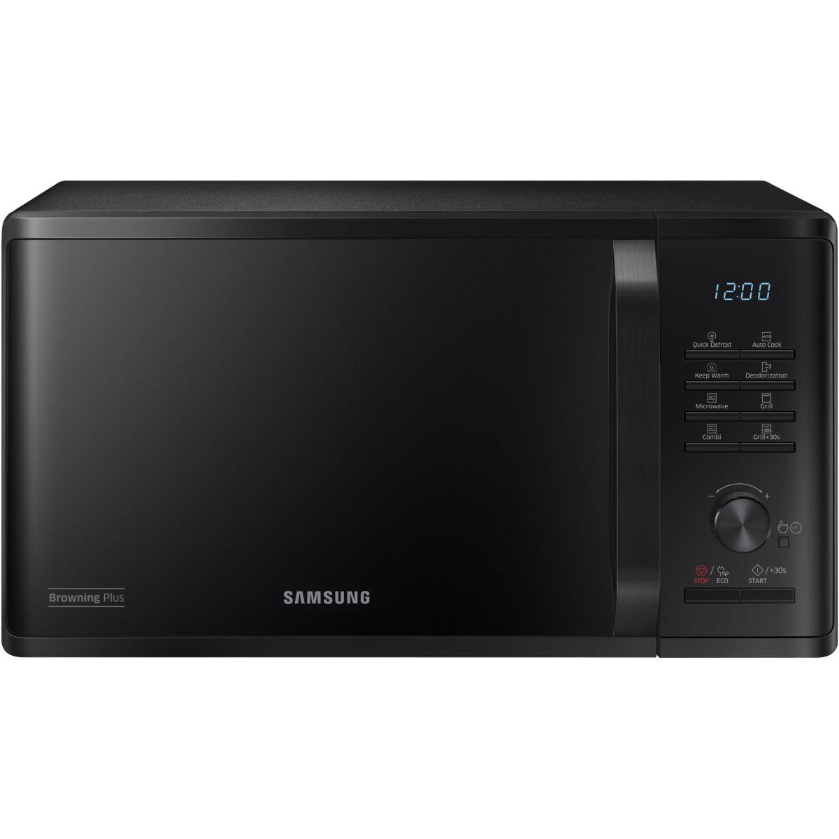 Micro-onde grill samsung mg23k3515ak/ef - 10% de remise : code gam10