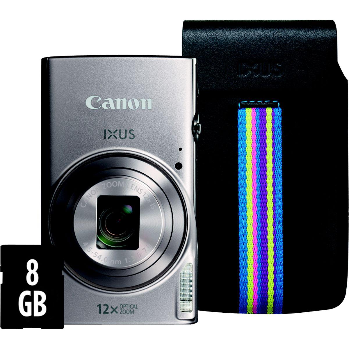 Appareil photo compact canon ixus 285 hs silver + etui + sd 8go - livraison offerte : code premium (photo) Appareil photo compact canon ixus 285 hs silver + etui + sd 8go - livraison offerte : code premium (photo)