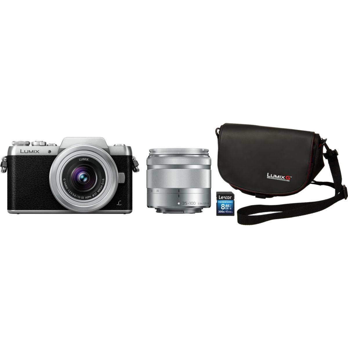 Appareil photo hybride panasonic dmc-gf7 + 12-32 + 35-100 + sac + sd 8go - 7% de remise immédiate avec le code : cool7 (photo) Appareil photo hybride panasonic dmc-gf7 + 12-32 + 35-100 + sac + sd 8go - 7% de remise immédiate avec le code : cool7 (photo)
