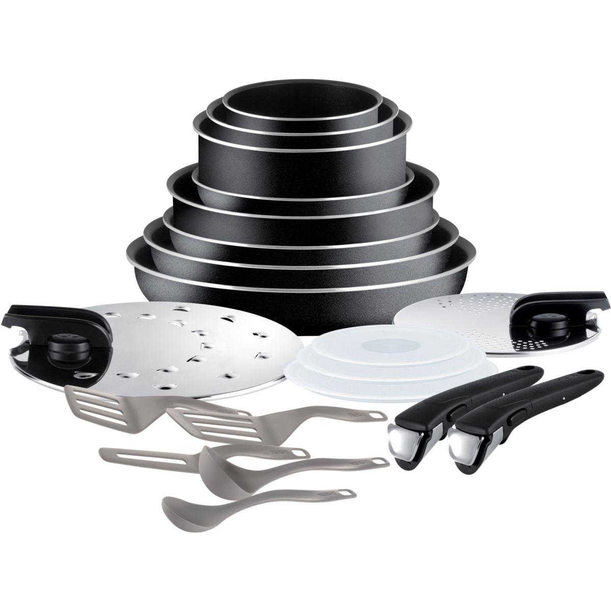 Batterie de cuisine tefal ingenio essential noir 20 pcs l2009702 - livraison offerte : code liv (photo) Batterie de cuisine tefal ingenio essential noir 20 pcs l2009702 - livraison offerte : code liv (photo)