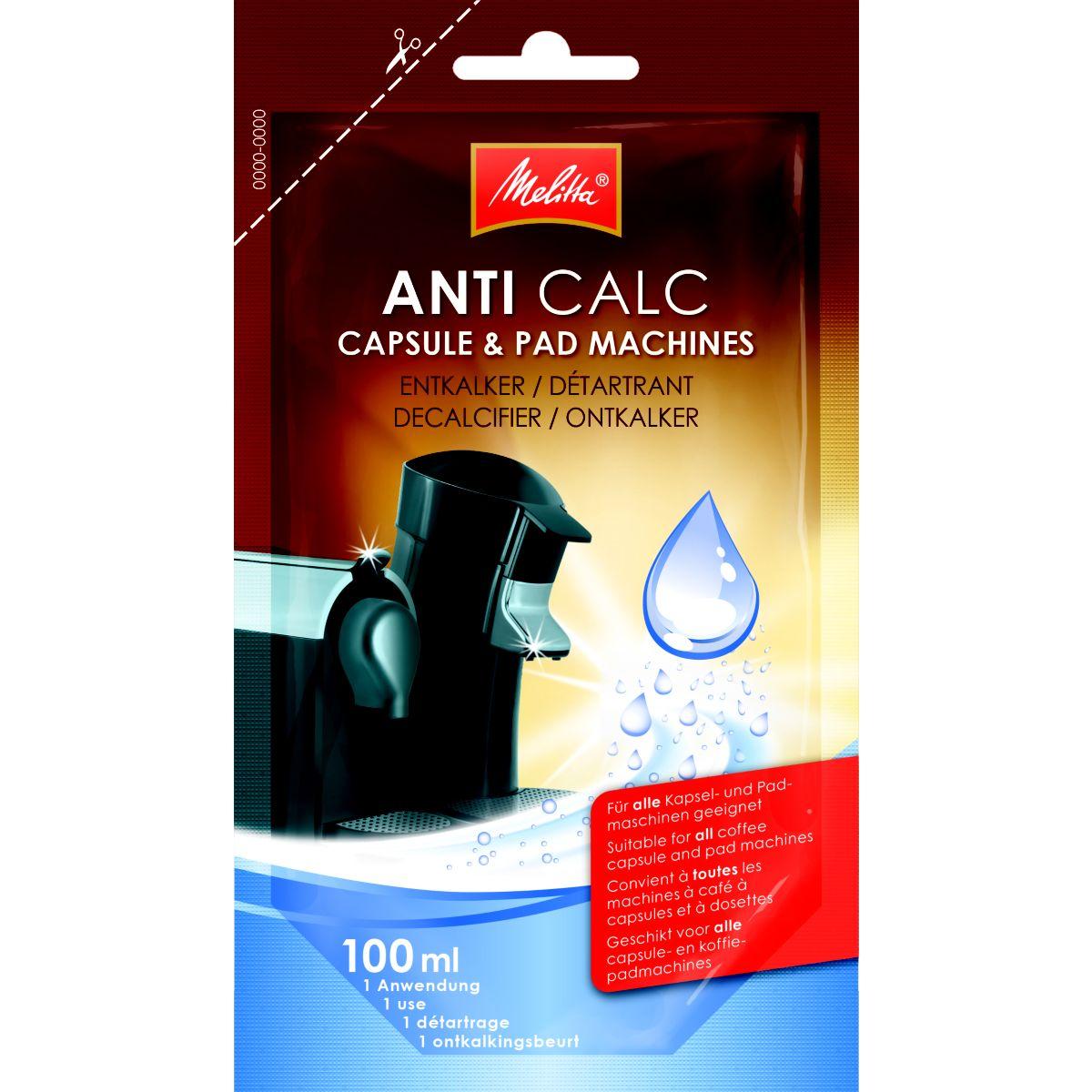 Détartrant melitta unidose-machine à cap (photo) Détartrant melitta unidose-machine à cap (photo)