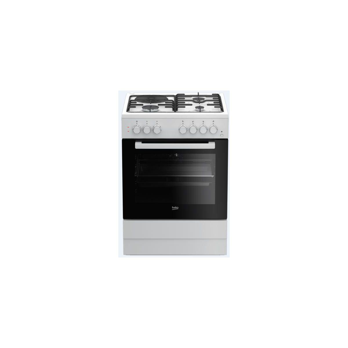 Cuisinière mixte beko fse63110dwcs - 2% de remise : code gam2 (photo) Cuisinière mixte beko fse63110dwcs - 2% de remise : code gam2 (photo)