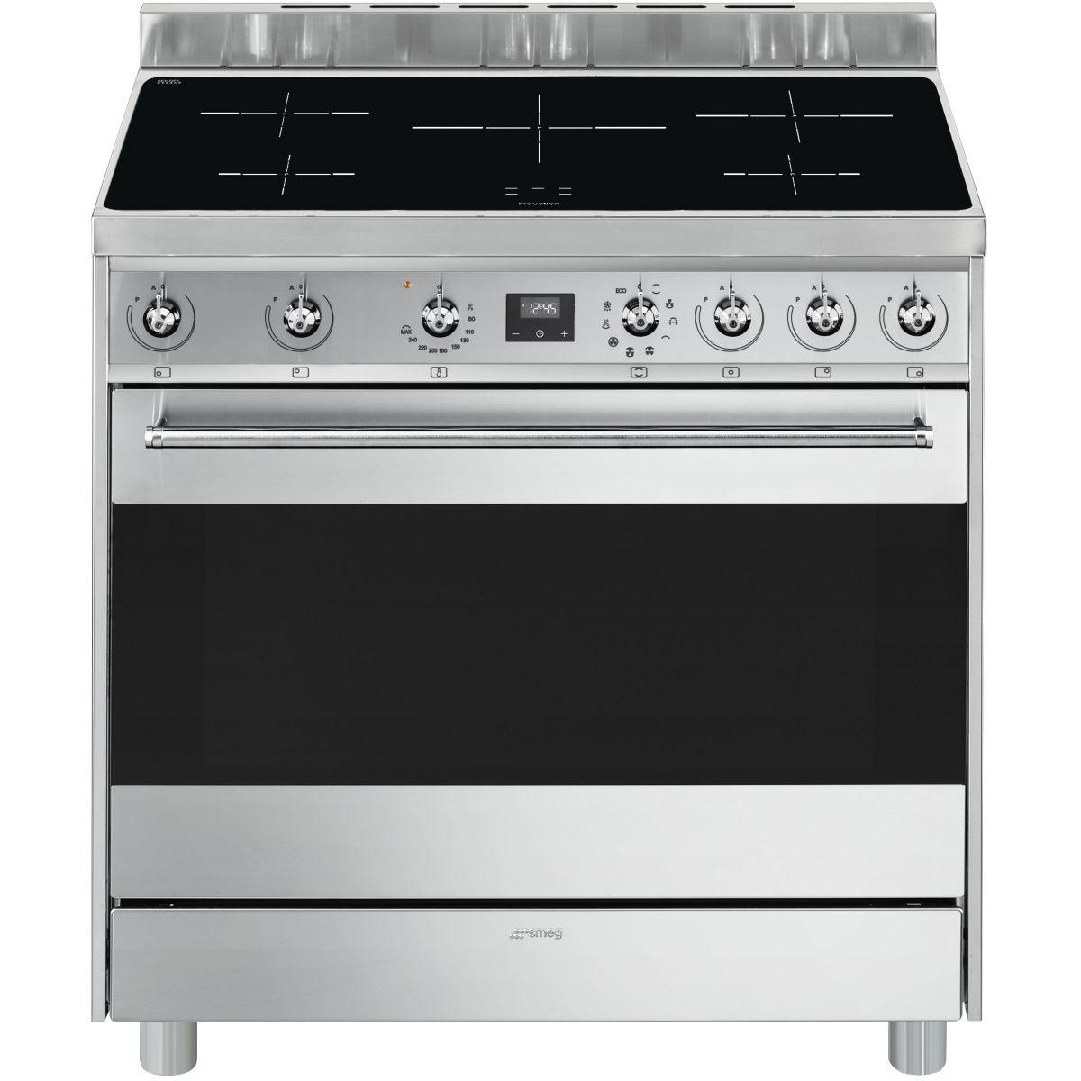 Piano de cuisson induction smeg c9cimx9 (photo) Piano de cuisson induction smeg c9cimx9 (photo)