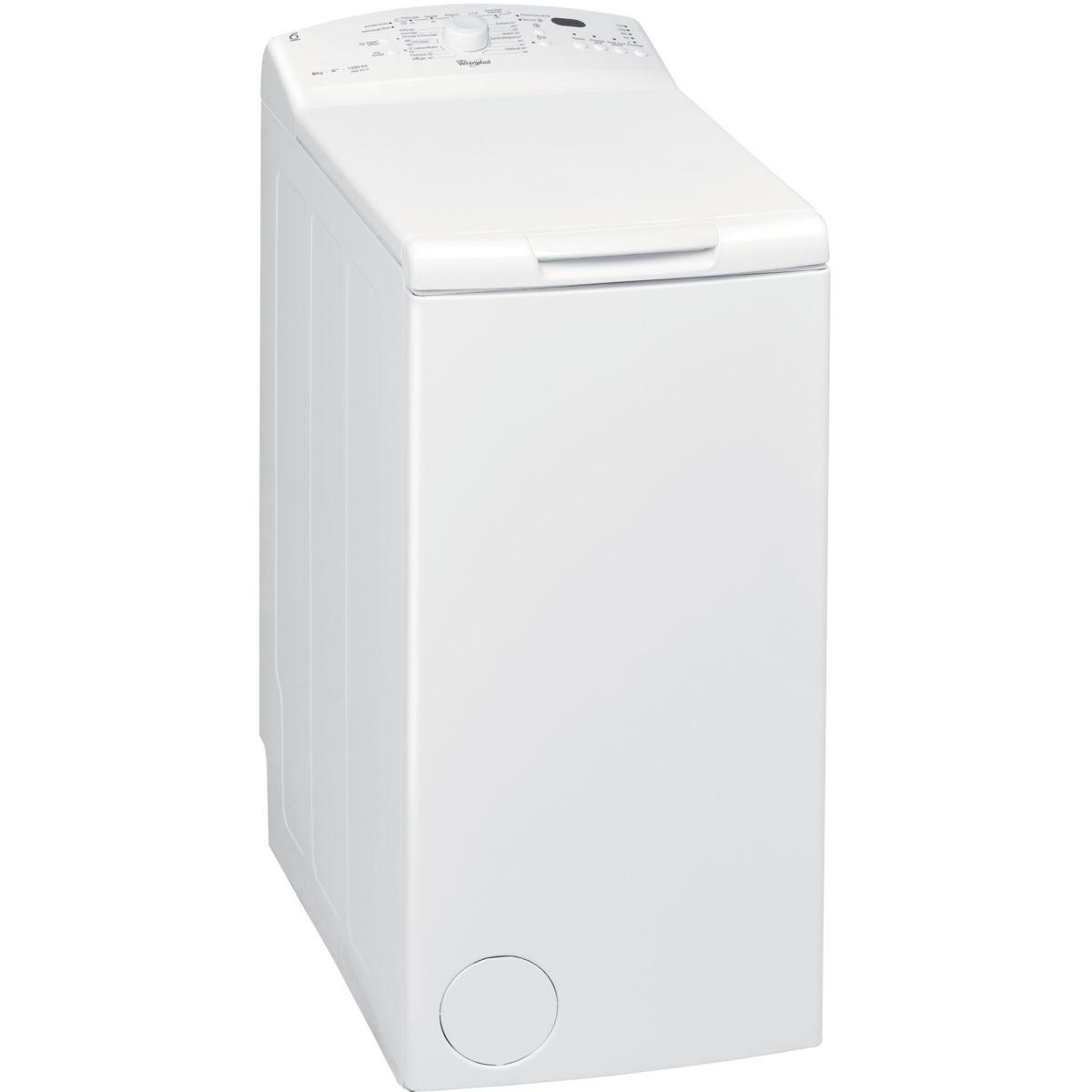 Lave linge ouverture dessus - Whirlpool - Lave-linge Top Awe6215 6 Kg 1200 T/min