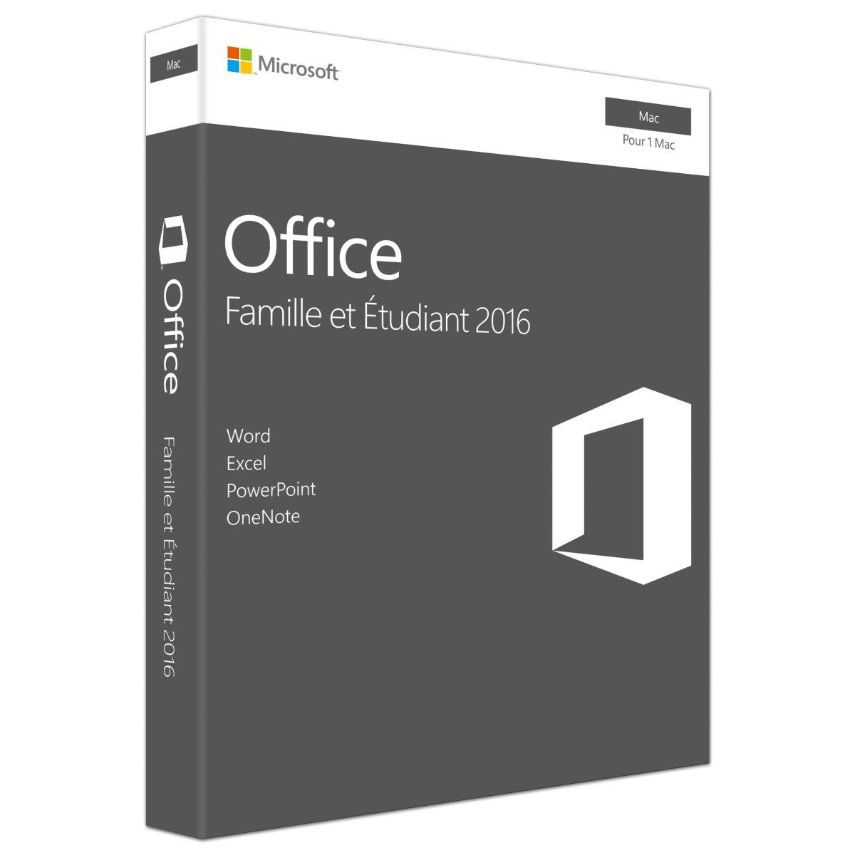 Logiciel pc mac microsoft office mac famille et etudiant 2016 - 2% de remise imm�diate avec le code : anniv2 (photo) Logiciel pc mac microsoft office mac famille et etudiant 2016 - 2% de remise imm�diate avec le code : anniv2 (photo)