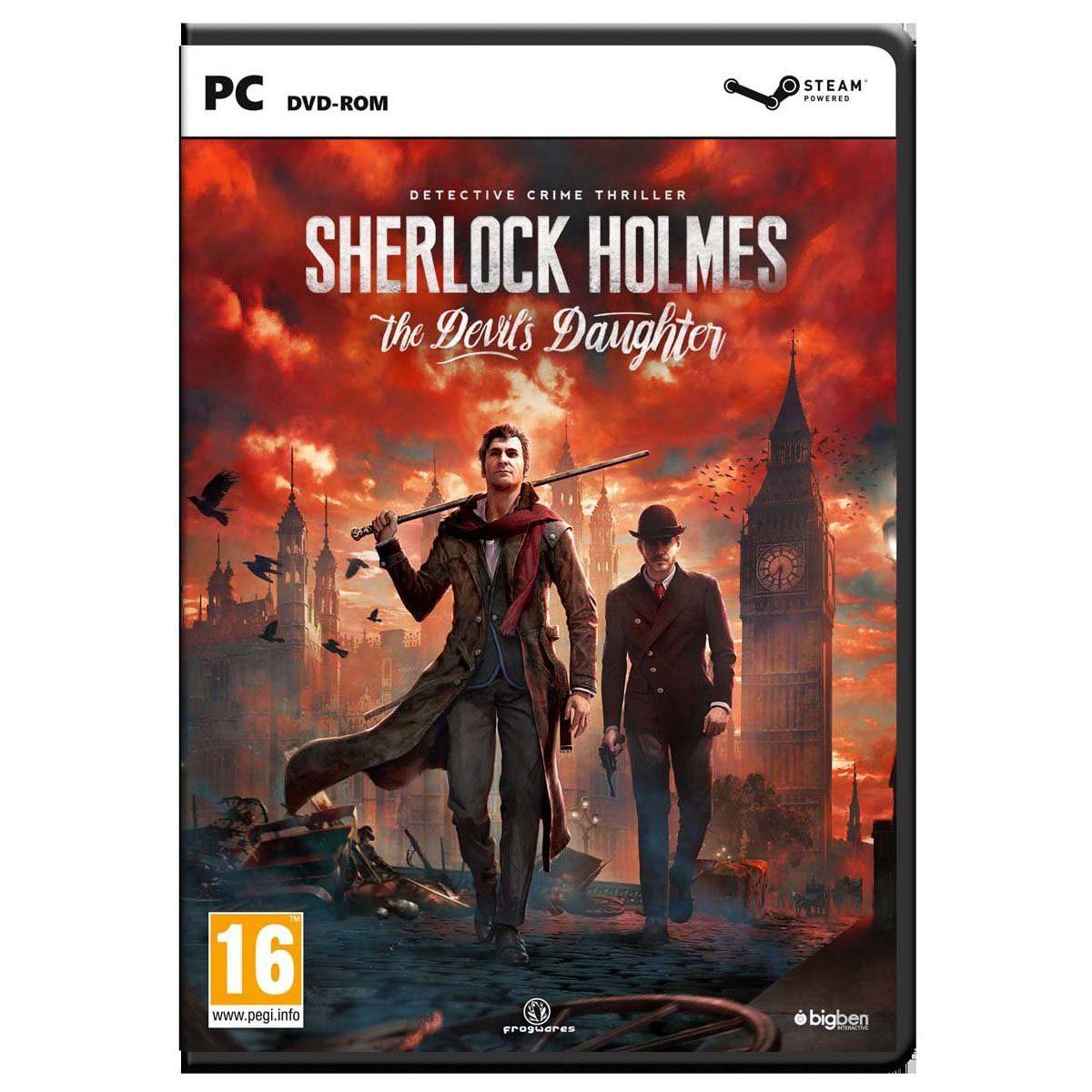 Jeu pc bigben sherlock holmes : the devil's daughter - 3% de remise immédiate avec le code : multi3 (photo) Jeu pc bigben sherlock holmes : the devil's daughter - 3% de remise immédiate avec le code : multi3 (photo)
