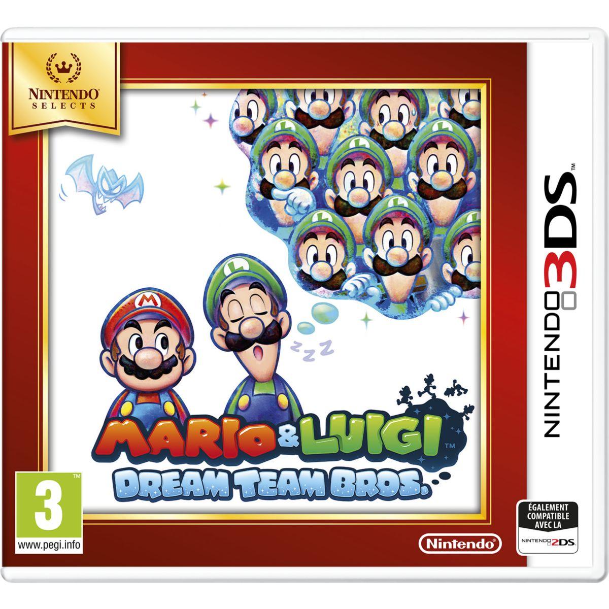 Jeu 3ds nintendo mario & luigi dream team bros. selects (photo) Jeu 3ds nintendo mario & luigi dream team bros. selects (photo)