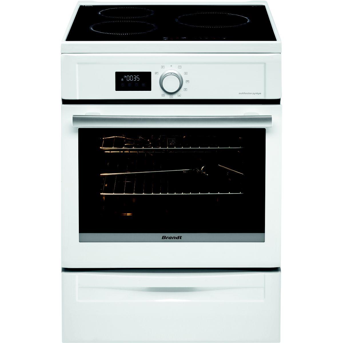 Cuisinière induction brandt ex bci6600w - livraison offerte avec le code livoffert (photo) Cuisinière induction brandt ex bci6600w - livraison offerte avec le code livoffert (photo)