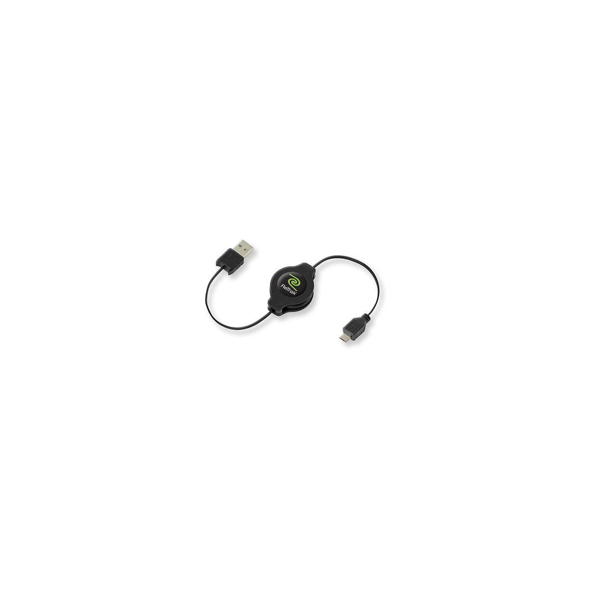 C�ble micro usb retrak 1m retractable - 2% de remise imm�diate avec le code : priv2 (photo) C�ble micro usb retrak 1m retractable - 2% de remise imm�diate avec le code : priv2 (photo)