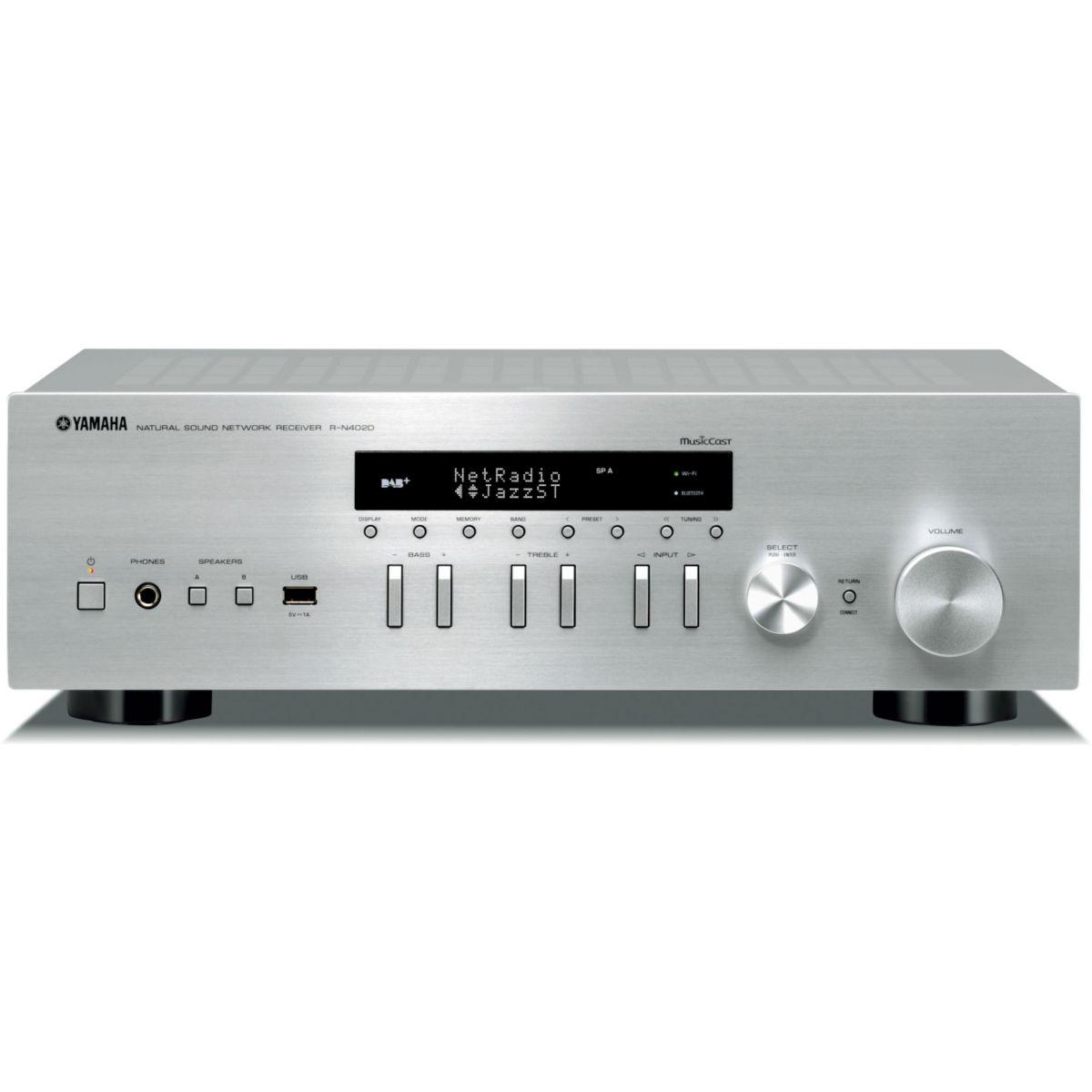 Amplificateur hifi yamaha musiccast rn402 silver - livraison offerte : code livprem (photo) Amplificateur hifi yamaha musiccast rn402 silver - livraison offerte : code livprem (photo)