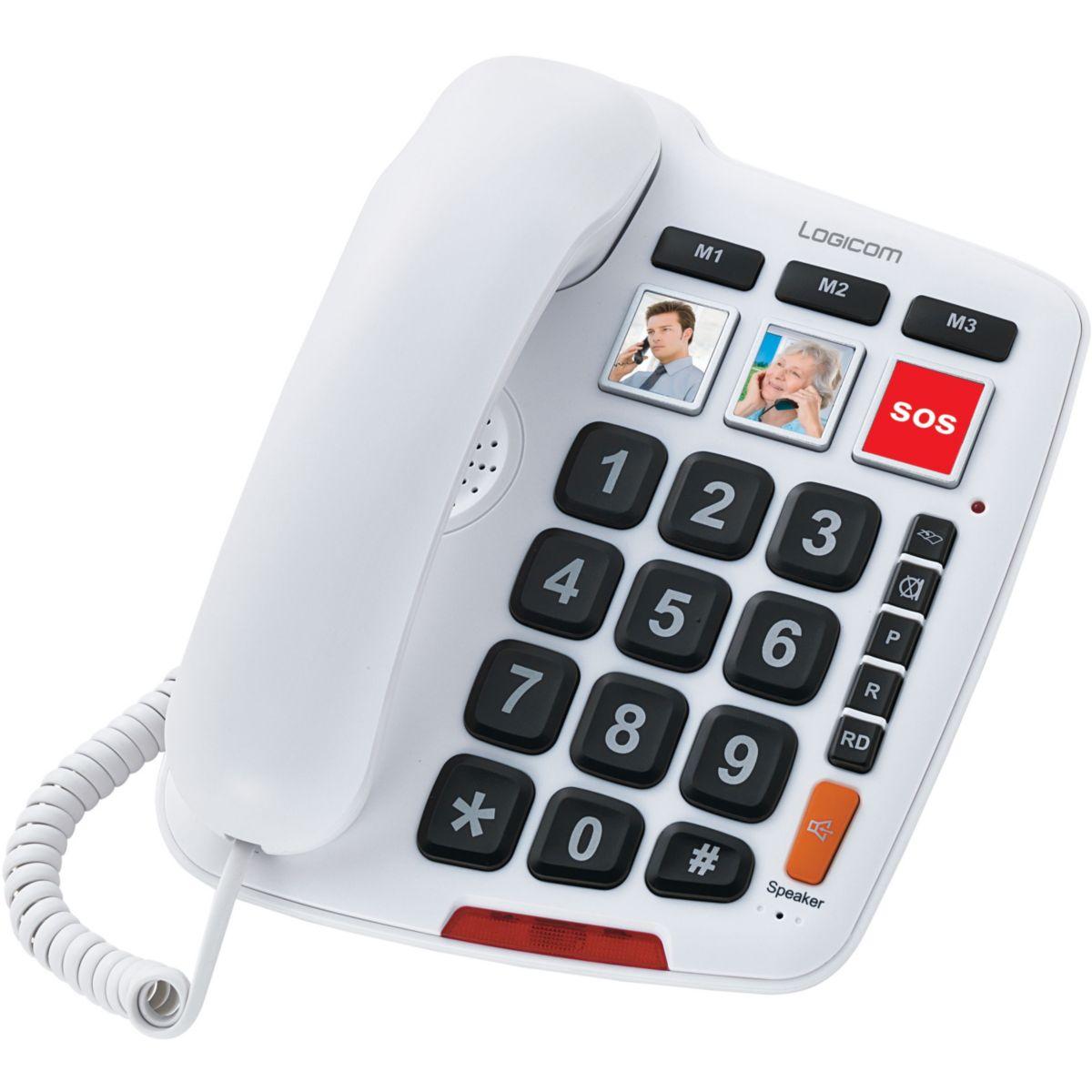 Téléphone logicom serenity 150 blanc - 7% de remise immédiate avec le code : cool7 (photo) Téléphone logicom serenity 150 blanc - 7% de remise immédiate avec le code : cool7 (photo)