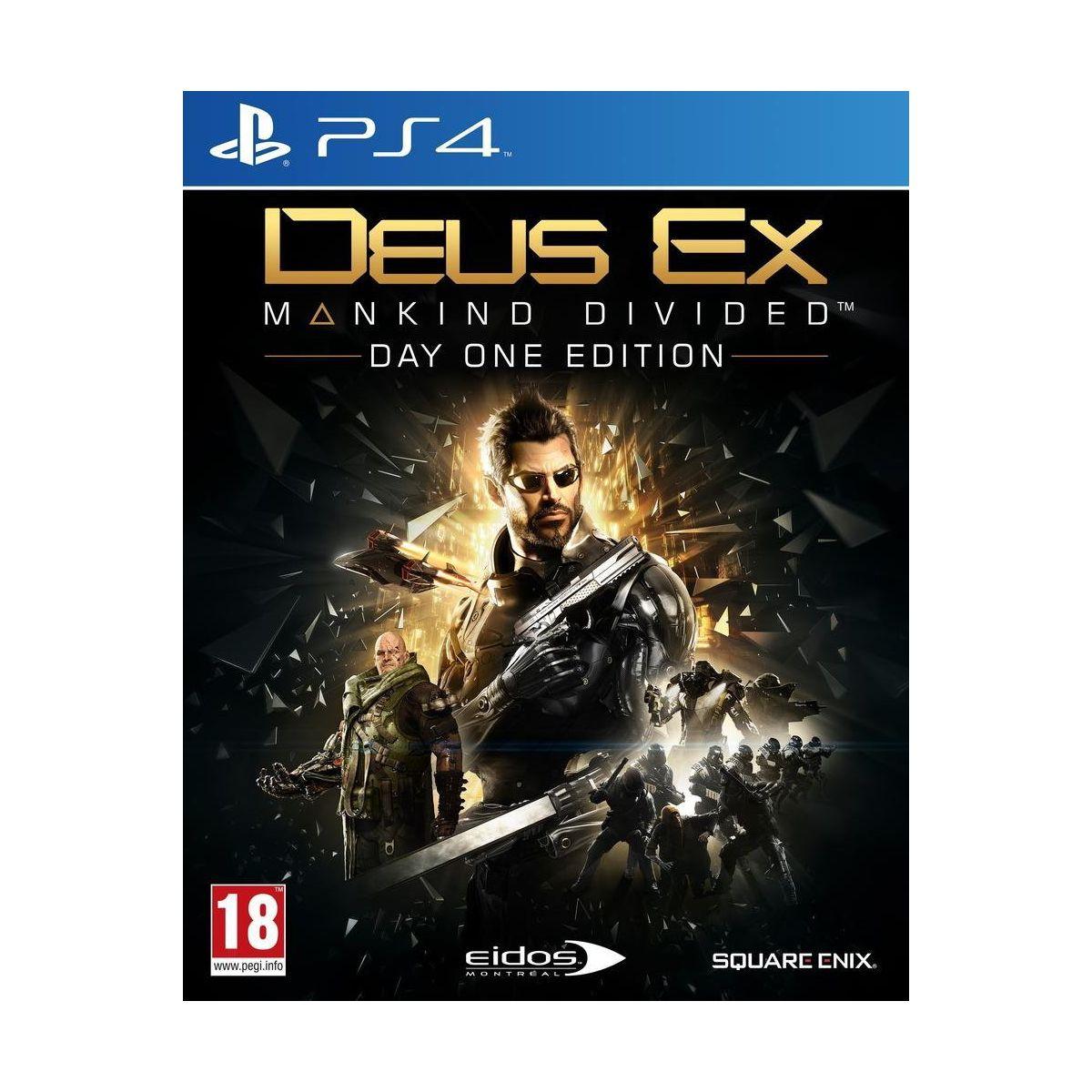 Jeu ps4 koch media deus ex mankind divided - day one ed. - livraison offerte : code liv (photo) Jeu ps4 koch media deus ex mankind divided - day one ed. - livraison offerte : code liv (photo)