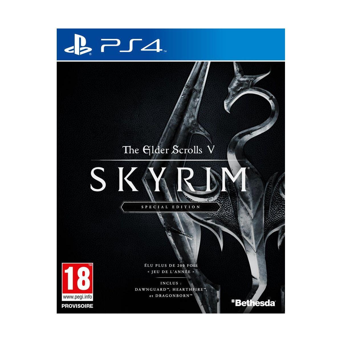 Jeu ps4 bethesda skyrim special edition - 3% de remise immédiate avec le code : multi3 (photo) Jeu ps4 bethesda skyrim special edition - 3% de remise immédiate avec le code : multi3 (photo)