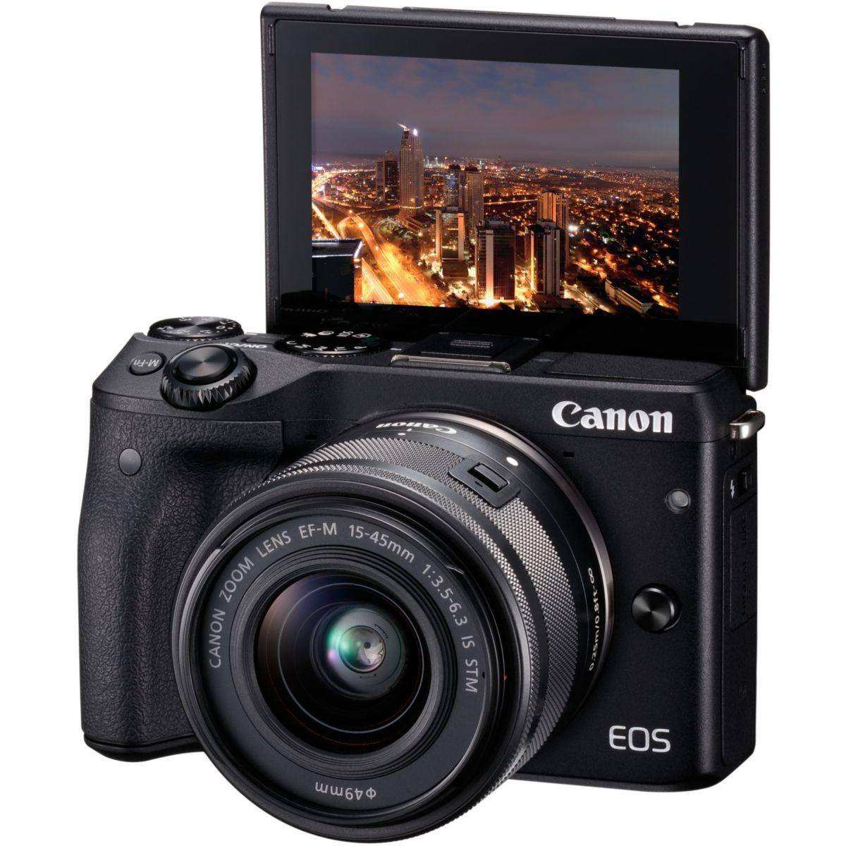 Apn canon eos m3 noir + ef-m 15-45 is st (photo) Apn canon eos m3 noir + ef-m 15-45 is st (photo)