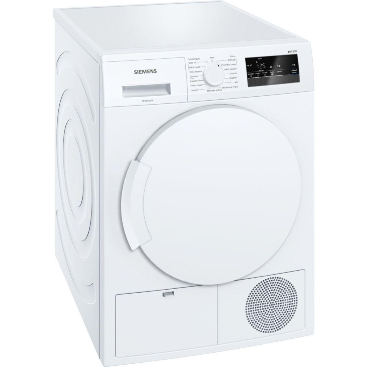 Sèche-linge frontal à condensation siemens wt43n201ff - 2% de remise immédiate avec le code : cool2 (photo) Sèche-linge frontal à condensation siemens wt43n201ff - 2% de remise immédiate avec le code : cool2 (photo)