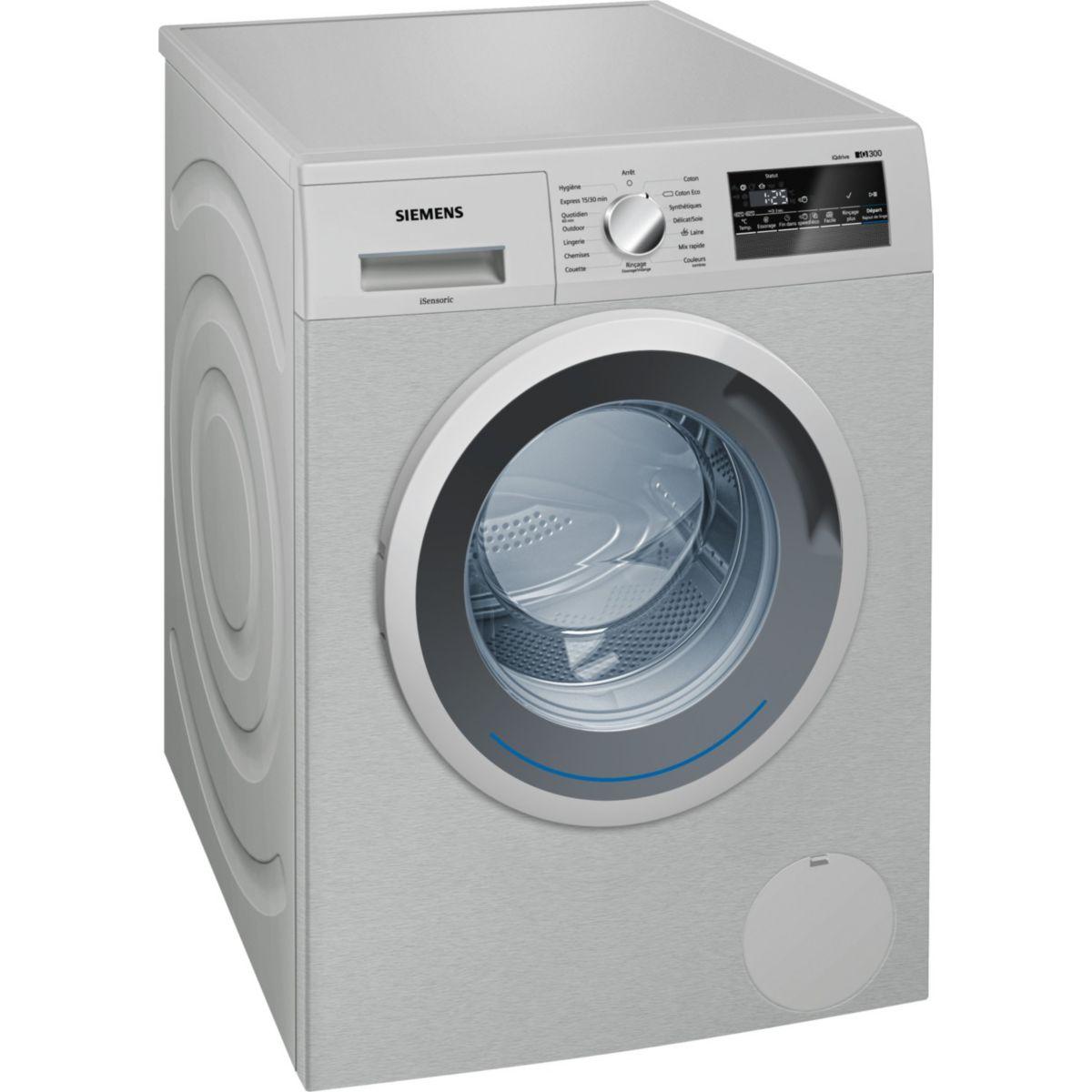 Lave-linge frontal siemens wm14n2xoff - 2% de remise immédiate avec le code : cool2 (photo) Lave-linge frontal siemens wm14n2xoff - 2% de remise immédiate avec le code : cool2 (photo)