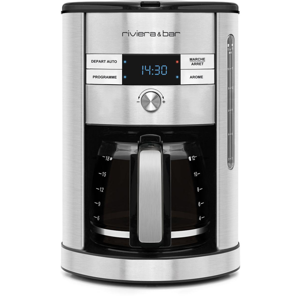 Cafetière programmable riviera et bar bcf550 métal - livraison offerte : code livpremium (photo) Cafetière programmable riviera et bar bcf550 métal - livraison offerte : code livpremium (photo)