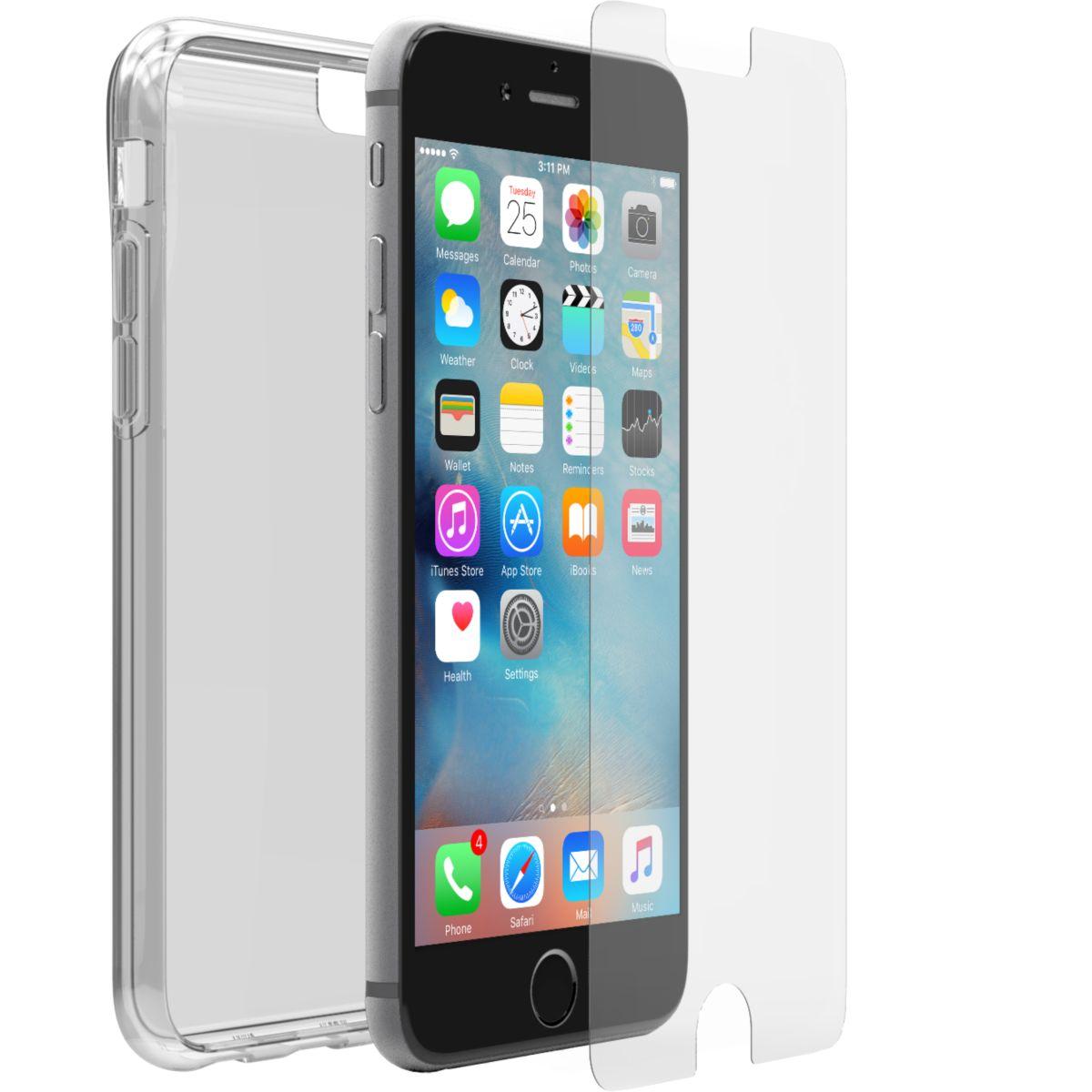 Coque + prot�ge �cran otterbox iphone 7/8 clear skin+ alpha glass - livraison offerte : code liv (photo) Coque + prot�ge �cran otterbox iphone 7/8 clear skin+ alpha glass - livraison offerte : code liv (photo)