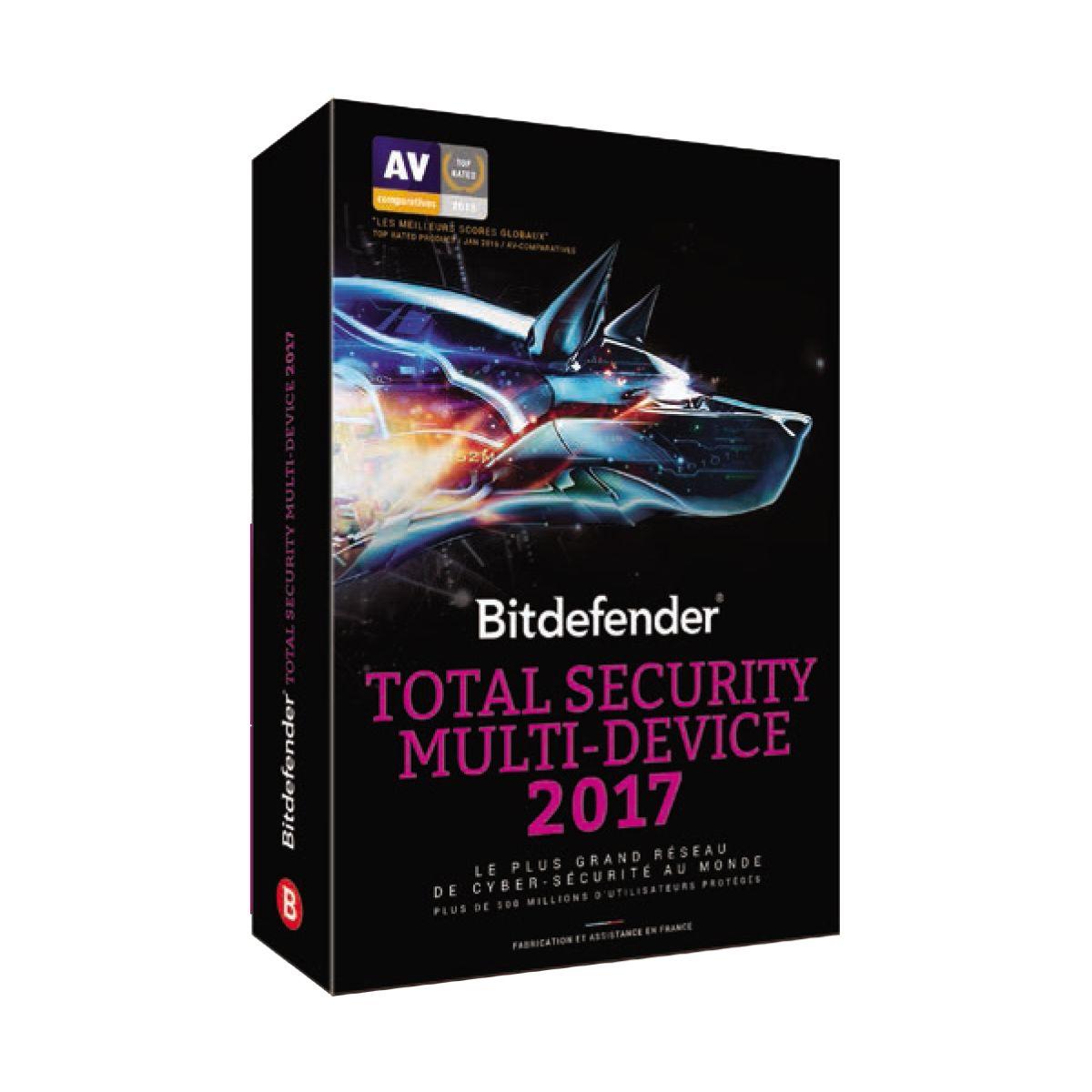 Logiciel pc bitdefender total security 2017 - - 15% de remise immédiate avec le code : multi15 (photo) Logiciel pc bitdefender total security 2017 - - 15% de remise immédiate avec le code : multi15 (photo)