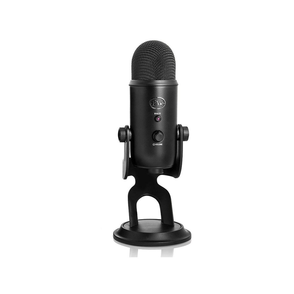 Micro gamer blue microphones yeti black (photo) Micro gamer blue microphones yeti black (photo)