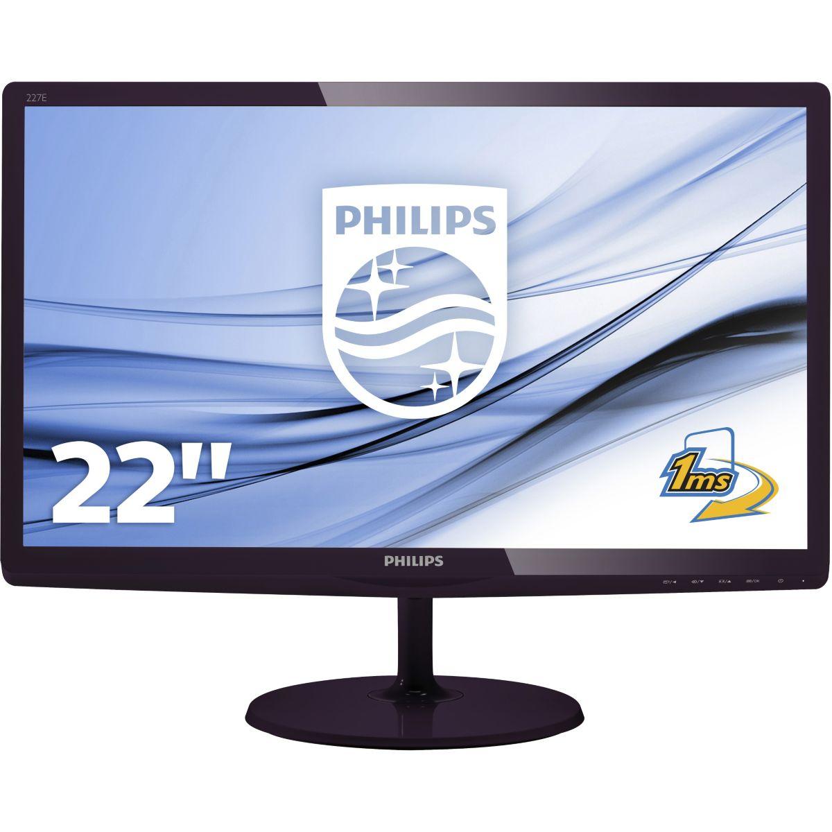 Ecran led philips 227e6ldad (photo) Ecran led philips 227e6ldad (photo)