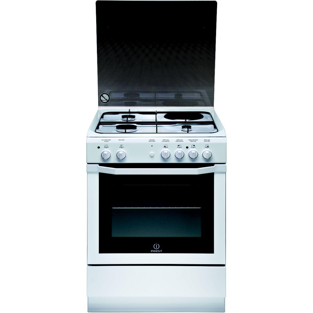 Cuisinière mixte indesit i6m6cag(w)/fr - 7% de remise : code gam7 (photo) Cuisinière mixte indesit i6m6cag(w)/fr - 7% de remise : code gam7 (photo)