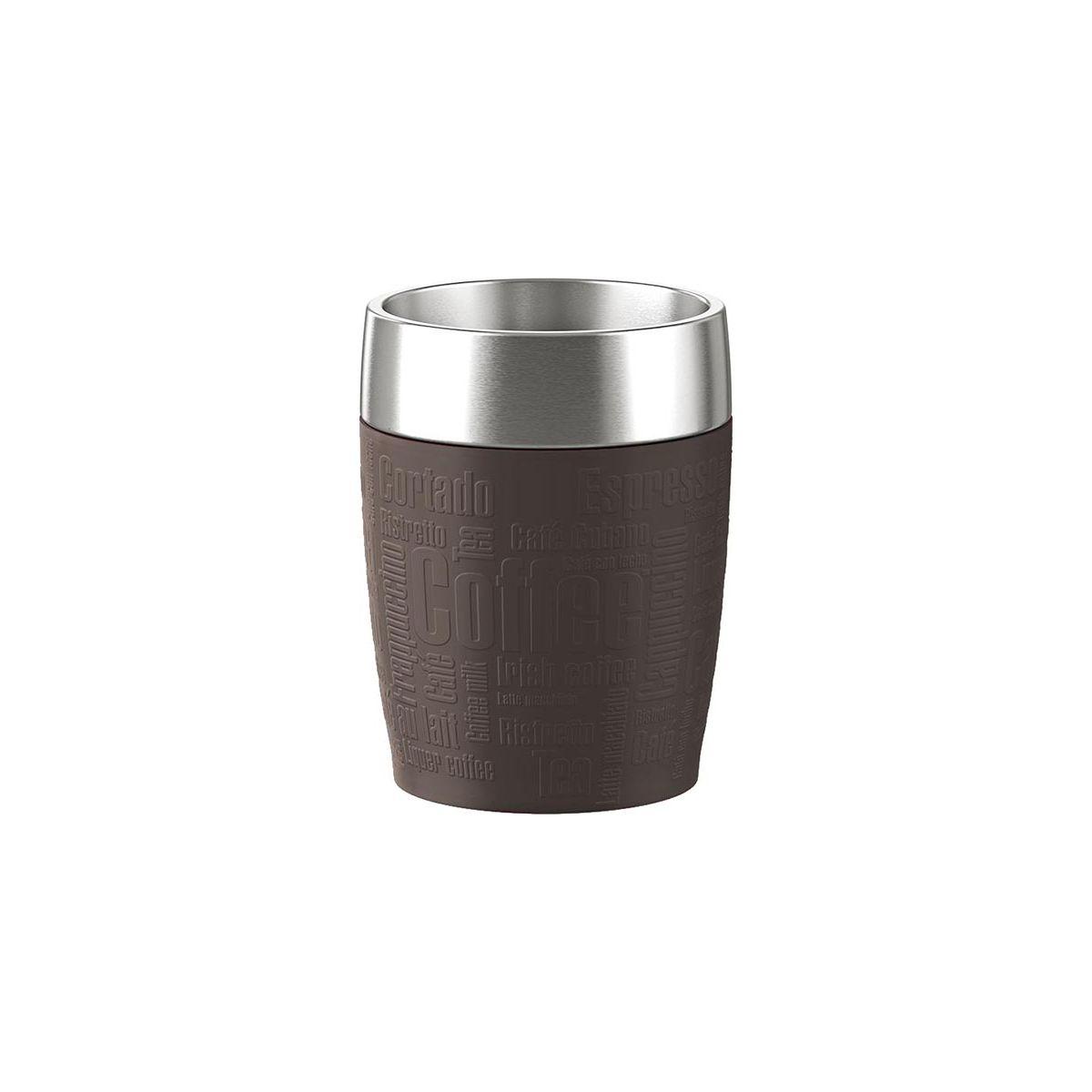 Mug emsa isotherme 0.2l inox/chocolat (photo) Mug emsa isotherme 0.2l inox/chocolat (photo)