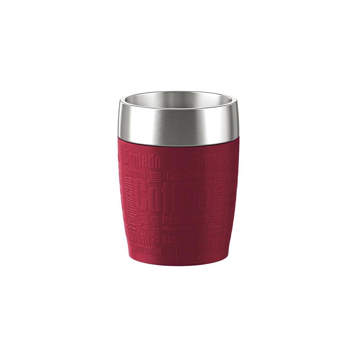 Mug emsa isotherme 0.2l inox/rouge (photo) Mug emsa isotherme 0.2l inox/rouge (photo)