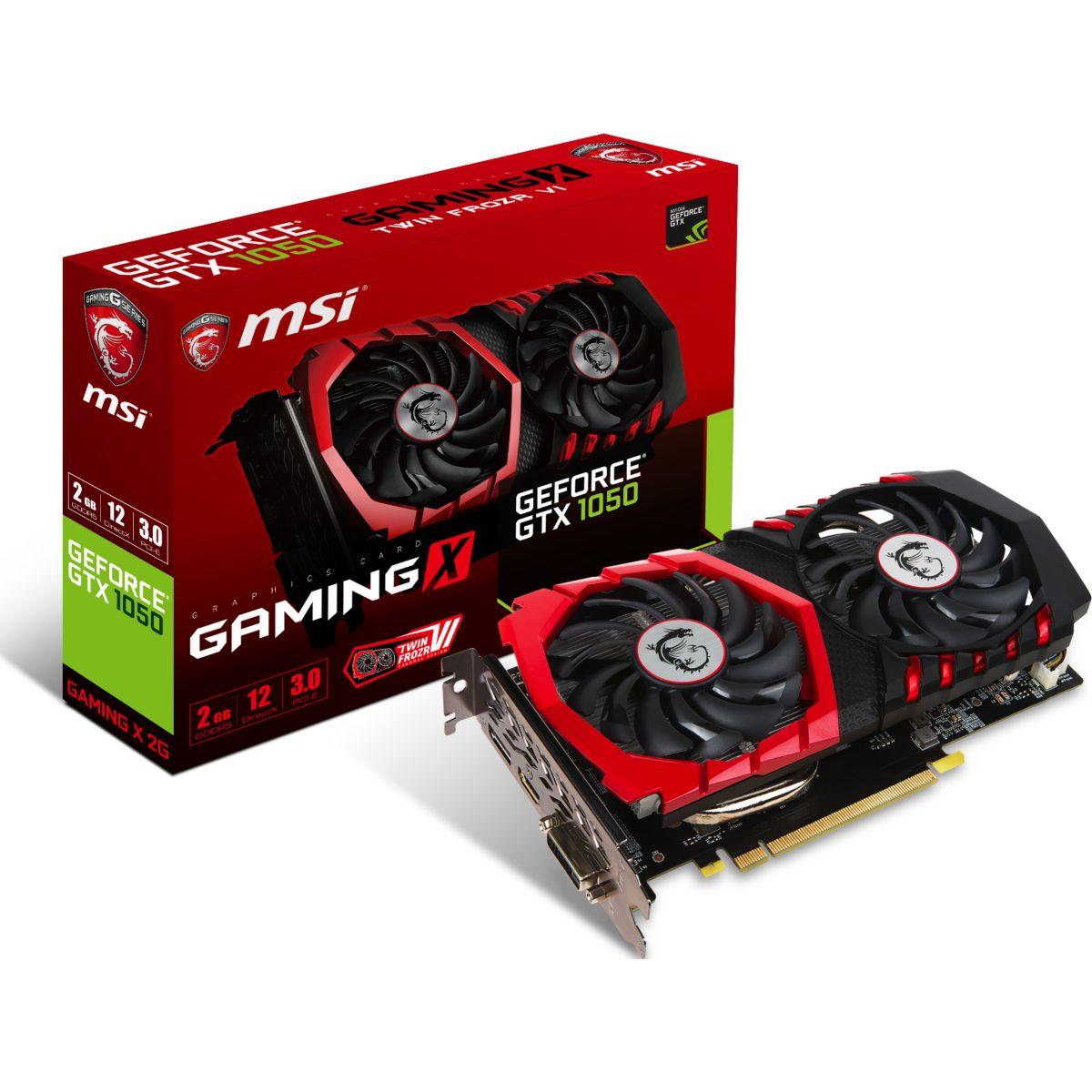 Carte graphique nvidia msi geforce gtx 1050 gaming x 2g - 2% de remise imm�diate avec le code : automne2 (photo) Carte graphique nvidia msi geforce gtx 1050 gaming x 2g - 2% de remise imm�diate avec le code : automne2 (photo)