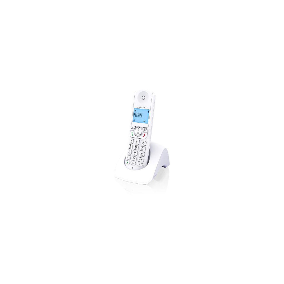 T�l�phone sans fil alcatel f360 solo blanc (photo) T�l�phone sans fil alcatel f360 solo blanc (photo)