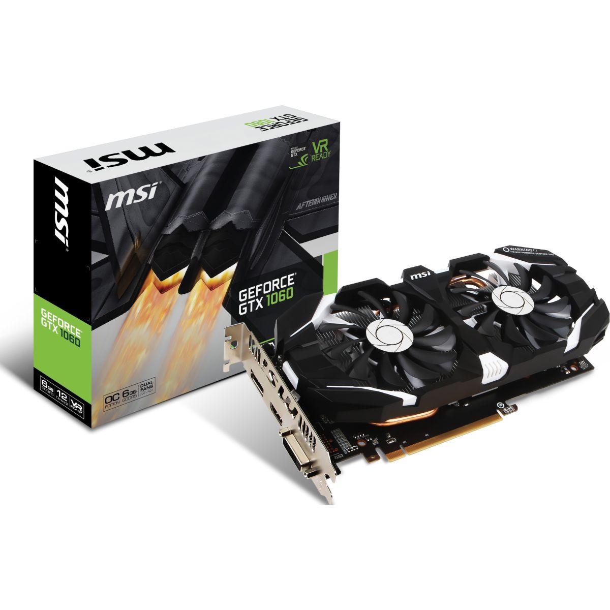 Carte graphique nvidia msi geforce gtx1060 6gt - 2% de remise imm�diate avec le code : automne2 (photo) Carte graphique nvidia msi geforce gtx1060 6gt - 2% de remise imm�diate avec le code : automne2 (photo)