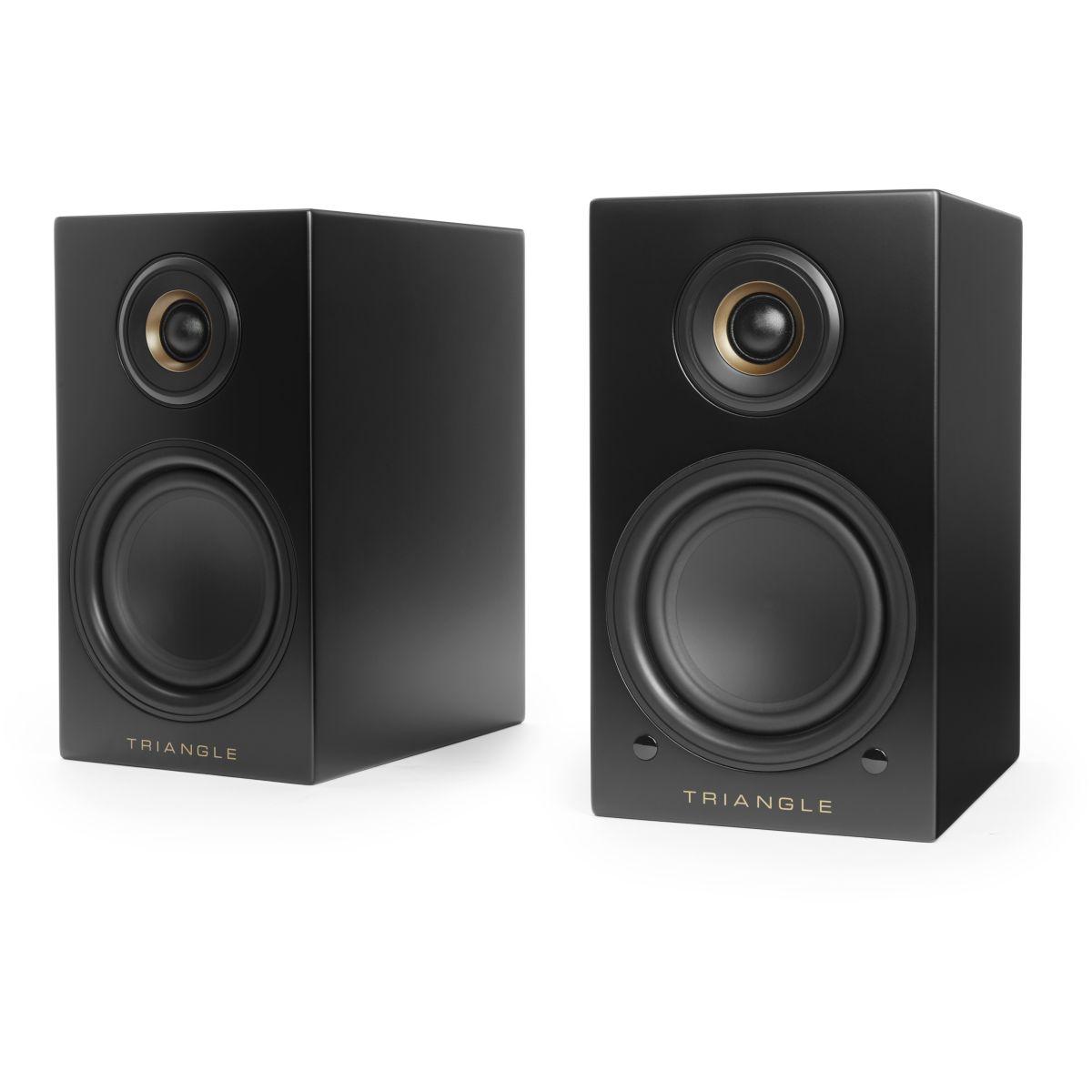 Enceinte biblioth�que triangle ln01a elara noir mat x2 - livraison offerte : code livprem (photo) Enceinte biblioth�que triangle ln01a elara noir mat x2 - livraison offerte : code livprem (photo)