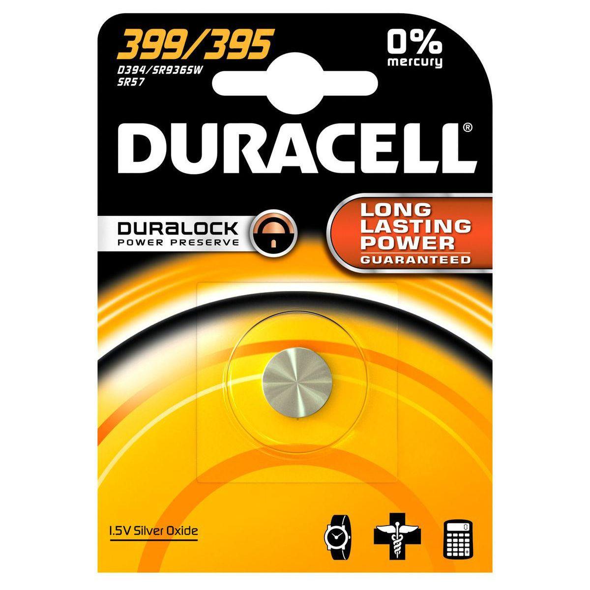 Pile non rechargeable duracell 399/395 - 2% de remise imm�diate avec le code : automne2 (photo) Pile non rechargeable duracell 399/395 - 2% de remise imm�diate avec le code : automne2 (photo)