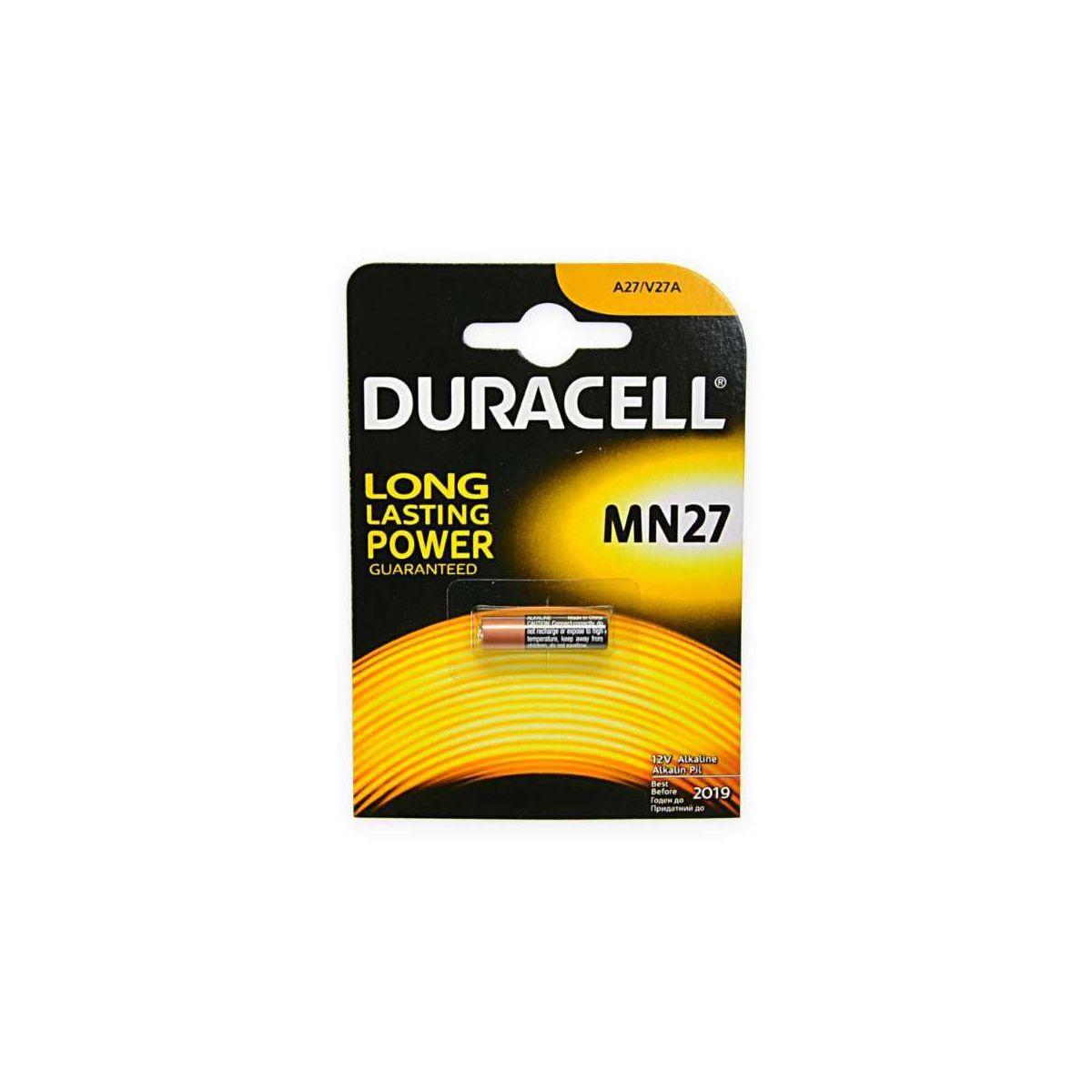 Pile non rechargeable duracell mn27 x1 - 2% de remise imm�diate avec le code : automne2 (photo) Pile non rechargeable duracell mn27 x1 - 2% de remise imm�diate avec le code : automne2 (photo)