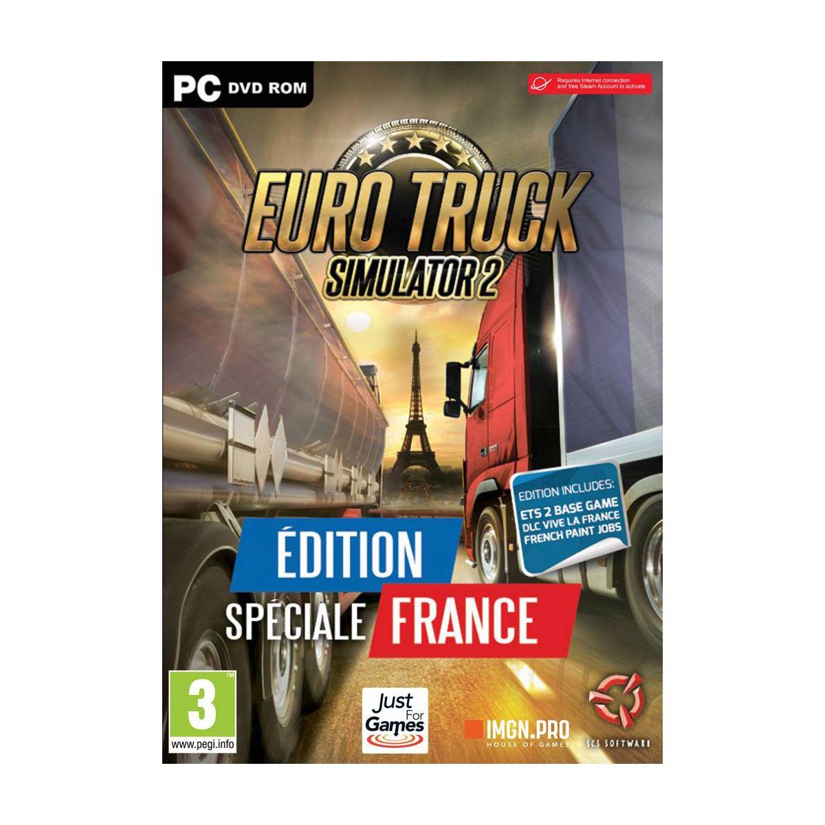 Jeu pc just for games pack euro truck 2 - 3% de remise immédiate avec le code : multi3 (photo) Jeu pc just for games pack euro truck 2 - 3% de remise immédiate avec le code : multi3 (photo)