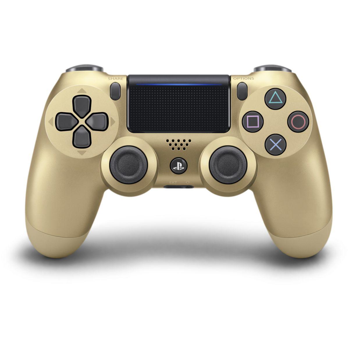 Acc. sony manette dual shock ps4 gold v2 (photo) Acc. sony manette dual shock ps4 gold v2 (photo)