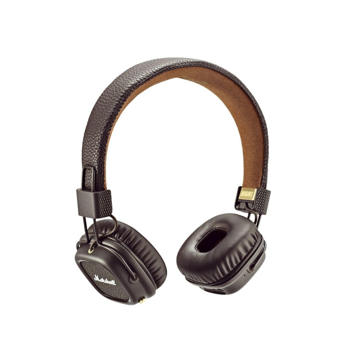 Casque audio bluetooth marshall major ii bt marron - livraison offerte : code livpremium (photo) Casque audio bluetooth marshall major ii bt marron - livraison offerte : code livpremium (photo)