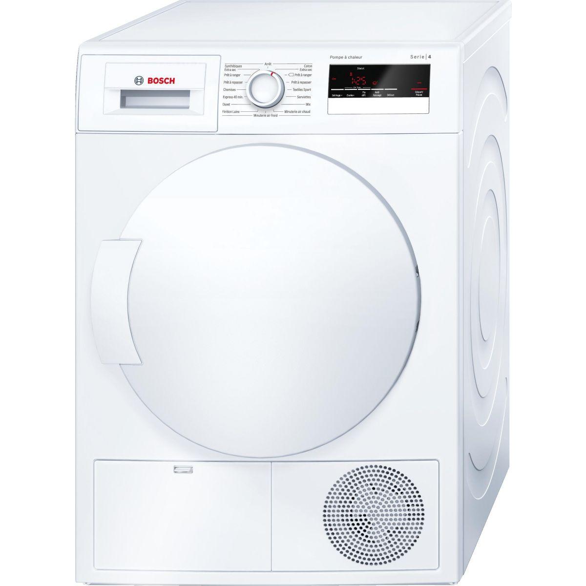 Sèche-linge frontal à condensation bosch wth 83200ff (photo) Sèche-linge frontal à condensation bosch wth 83200ff (photo)