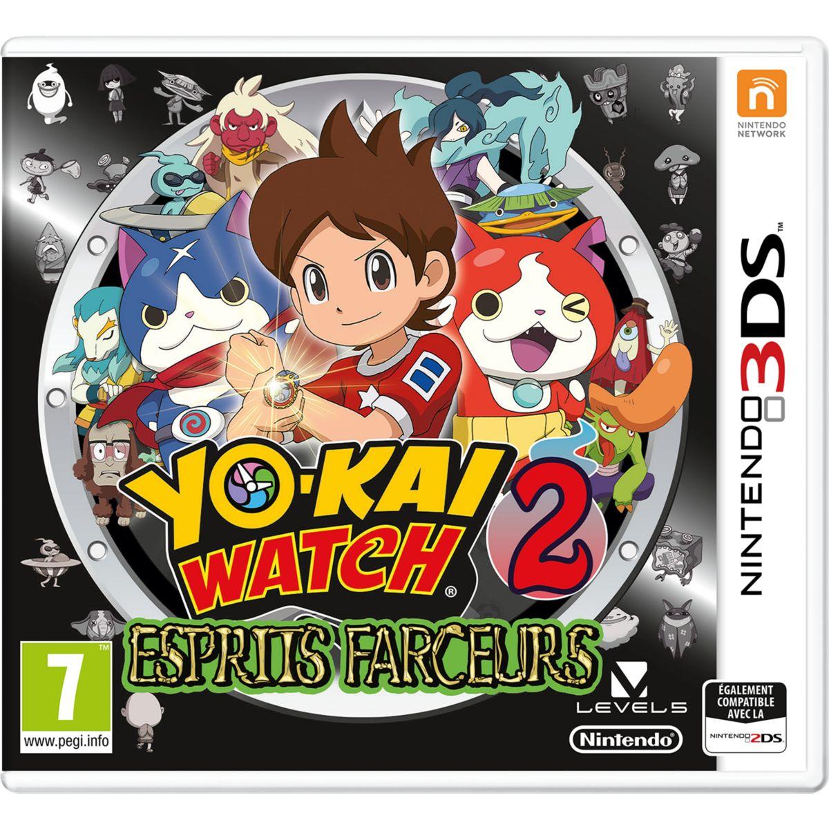 Jeu 3ds nintendo yo-kai watch 2 esprits farceurs (photo) Jeu 3ds nintendo yo-kai watch 2 esprits farceurs (photo)