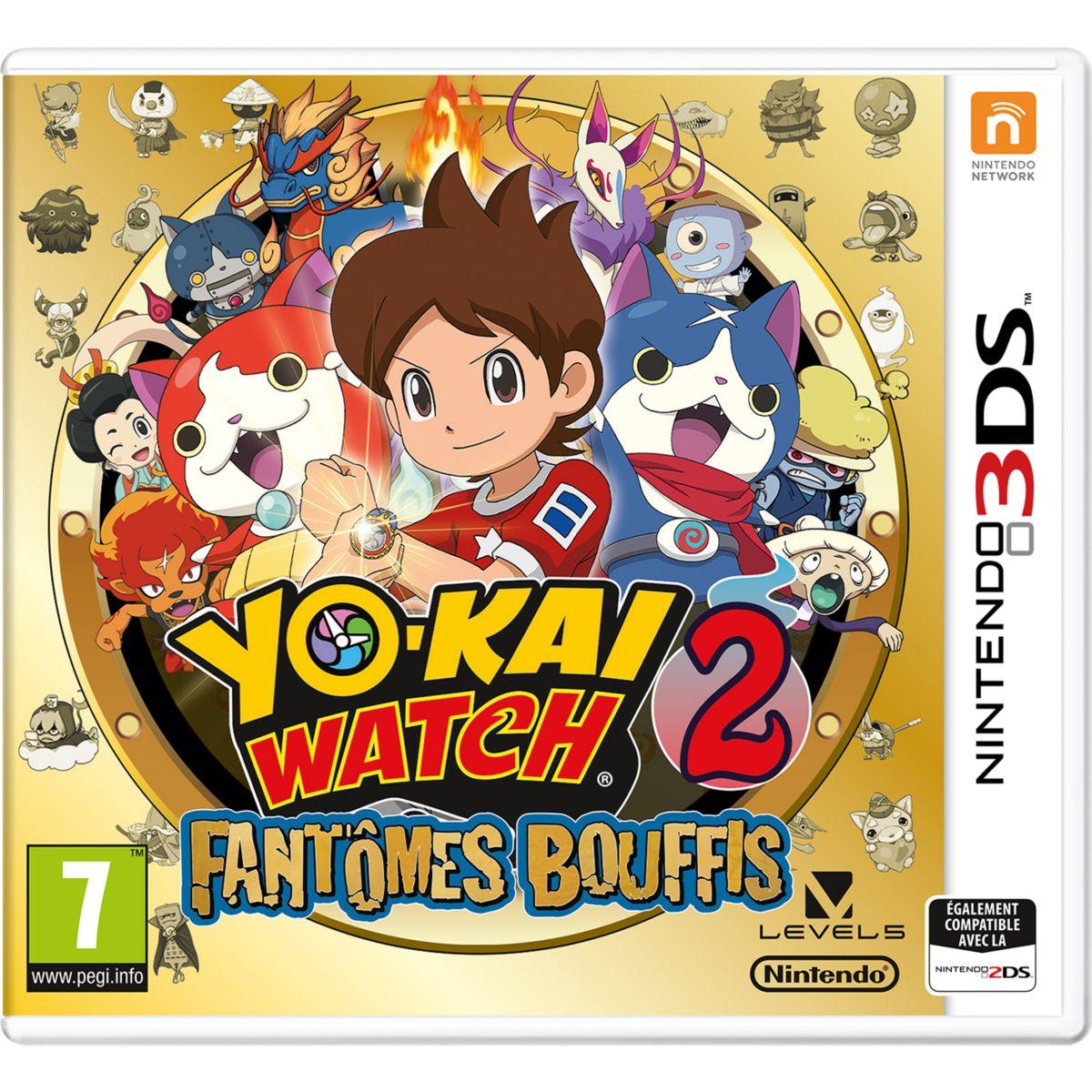 Jeu 3ds nintendo yo-kai watch 2 fant�mes bouffis (photo) Jeu 3ds nintendo yo-kai watch 2 fant�mes bouffis (photo)
