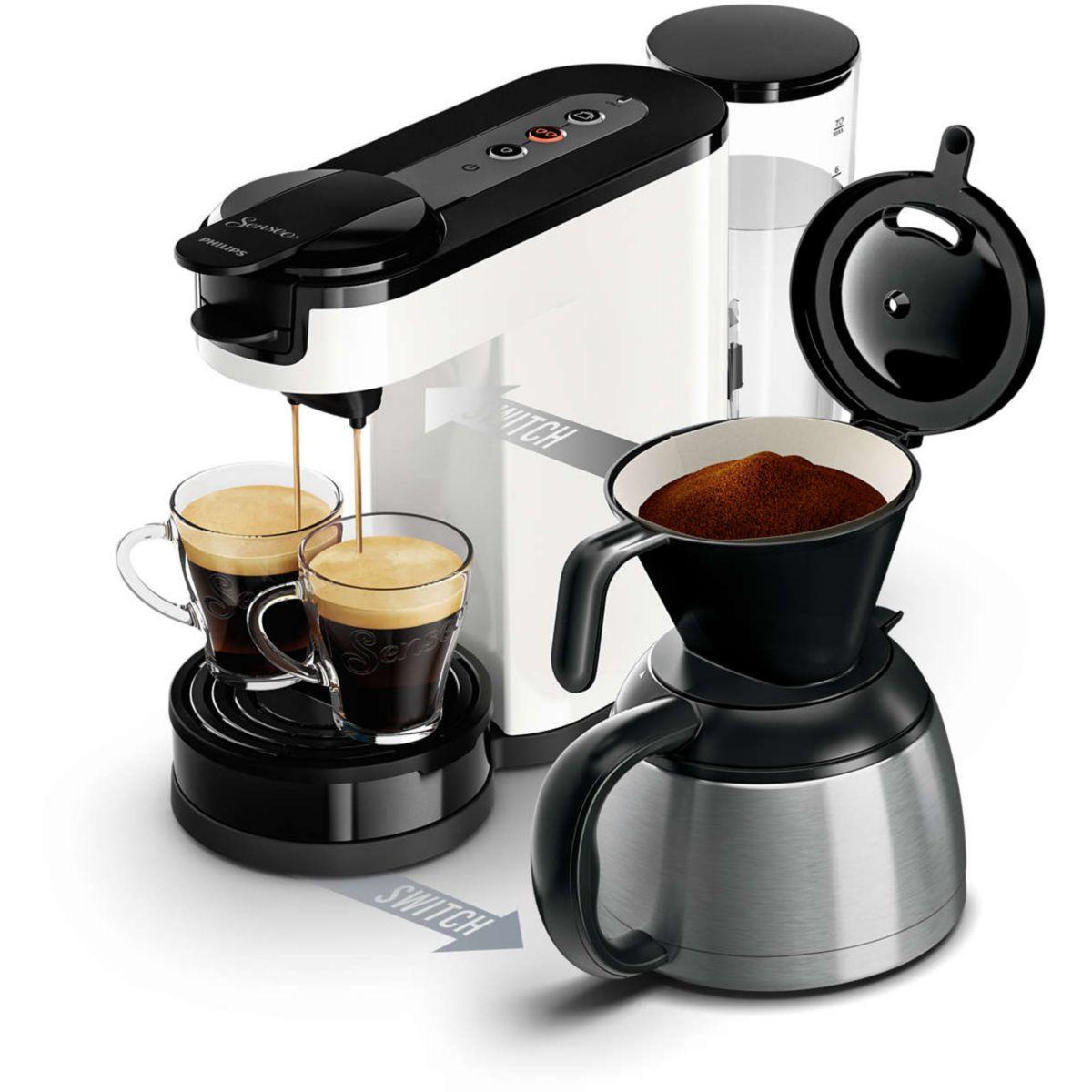 Cafetière philips hd7892/01 switch blanc (photo) Cafetière philips hd7892/01 switch blanc (photo)